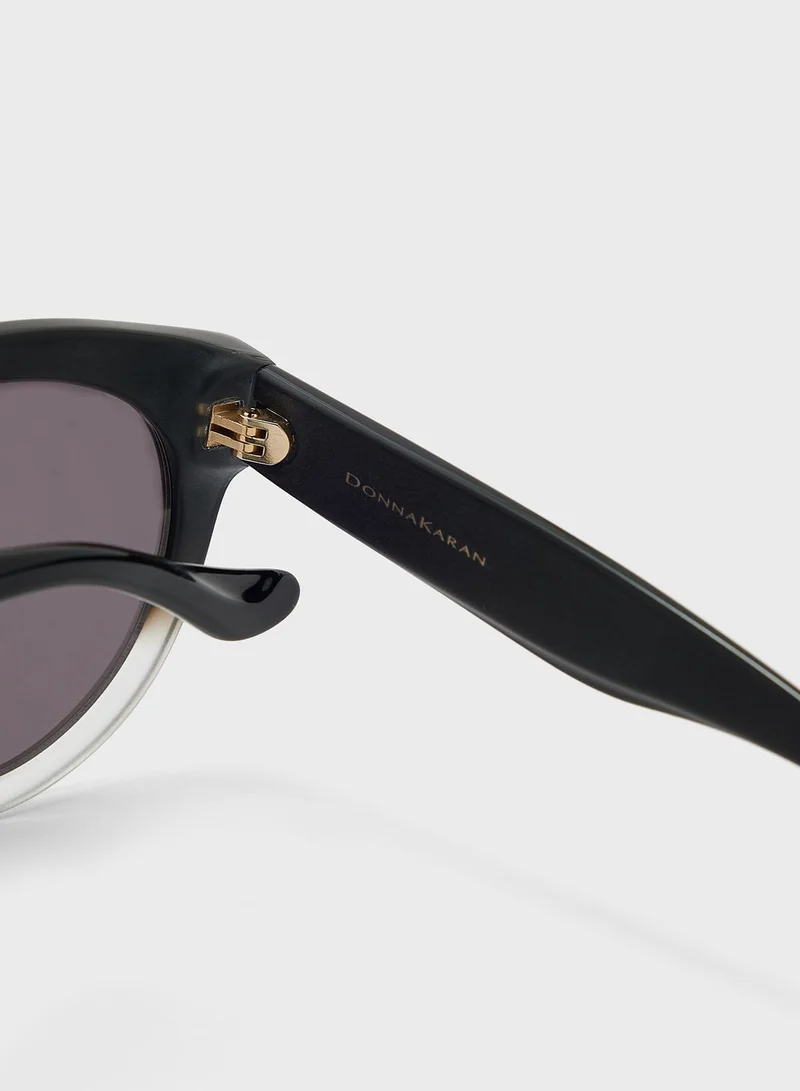 Donna Karan Round Sunglasses