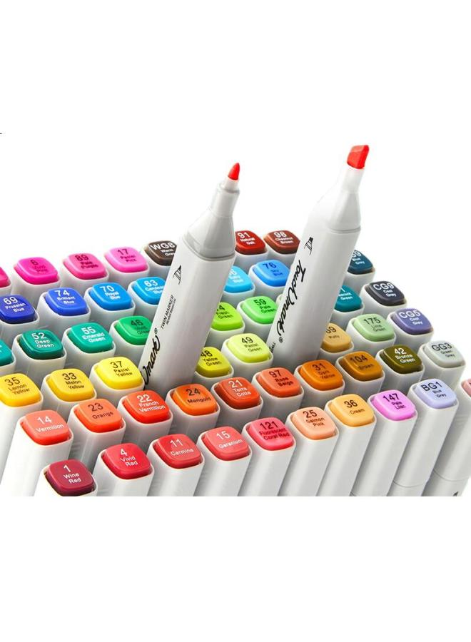 Touch Mark 60-Color Large Capacity Student Drawing Set, Dual-Tip Watercolor Pens, Art Markers, Oil-Based Markers, Birthday Gift For Boys And Girls - Image 3