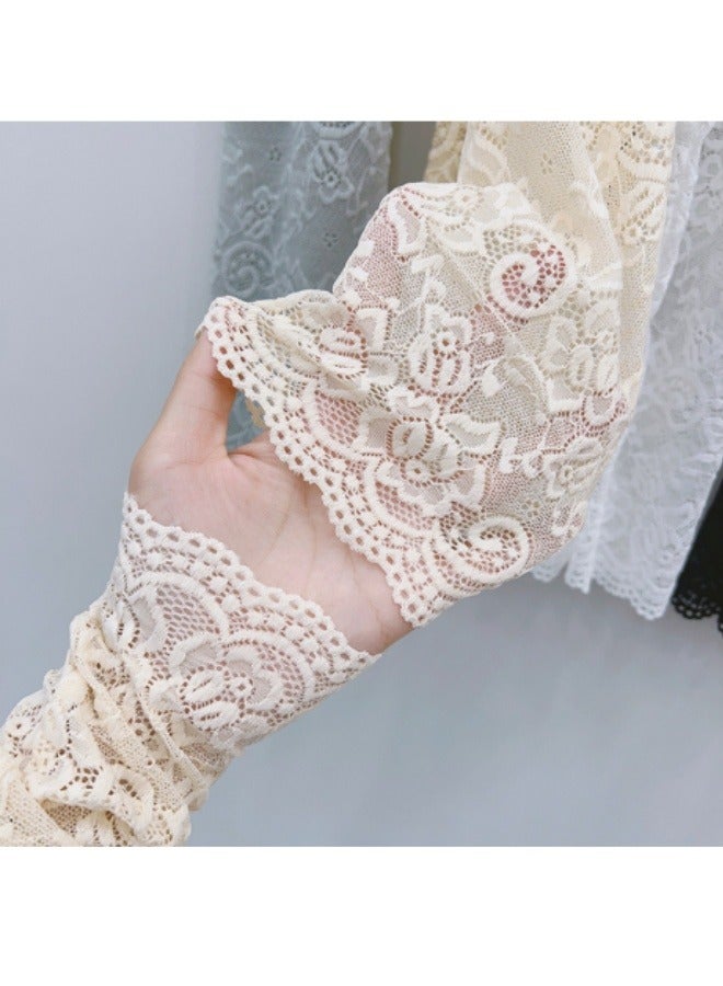 أكمام دانتيل قابلة للتهوية للحماية من الشمس وأكمام أذرع واقية من الشمس وأكمام رياضية - Image 5