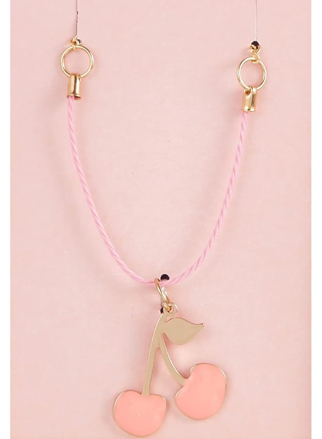 Meri Meri Enamel Cherries Necklace - Image 3