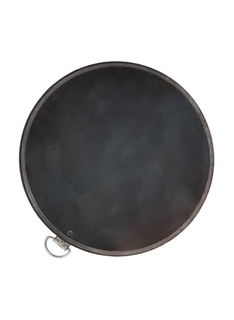erorex Iron Ring Tawa, 35 CM , Black, IRT014, Dosa Tawa , Flat Fry Pan , Pancake Maker  - Image 3