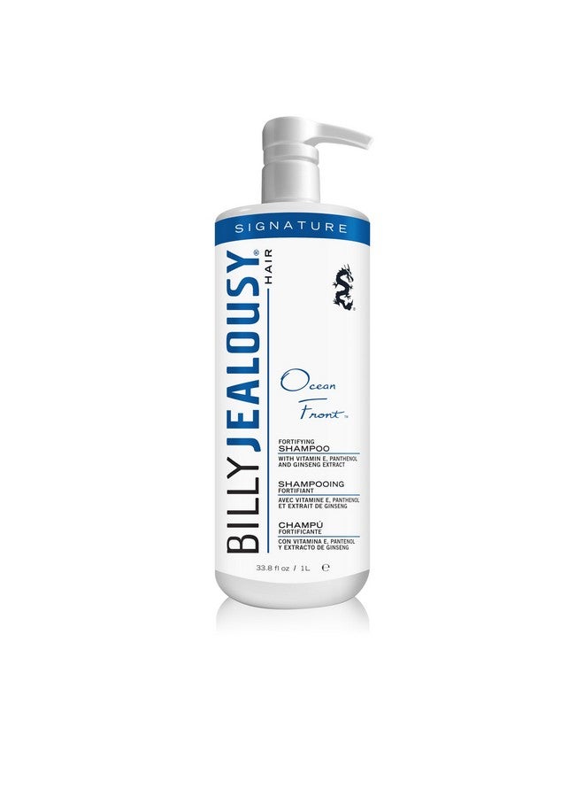 Billy Jealousy Ocean Front Clarifying Shampoo With Panthenol And Soy Protein Conditions Prevents Hair Loss 33.8 Fl Oz 
