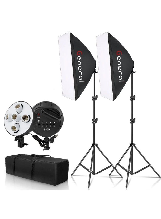 عام General 2 soft box with 5 lamp holder TL-5 kit - Image 1
