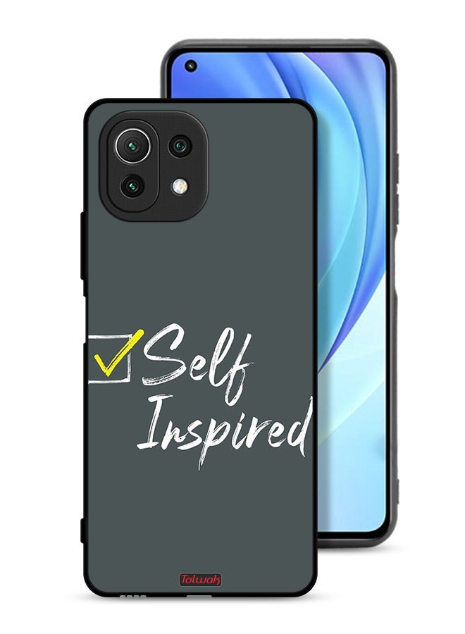 Tolwak Xiaomi Mi 11 Lite 4G Protective Case Cover Self Inspired - Image 1