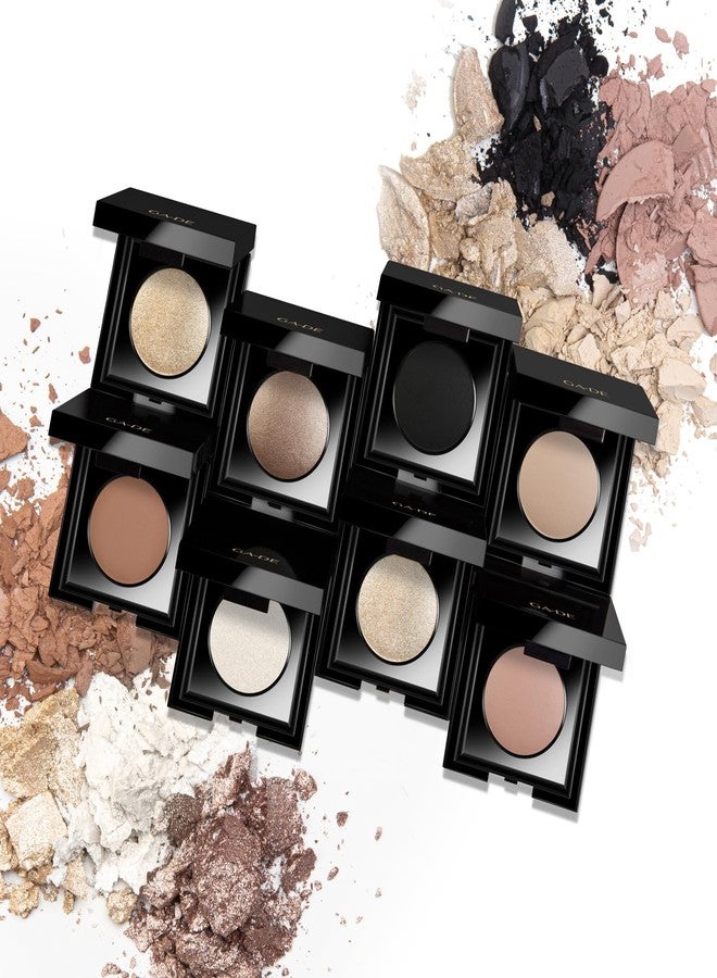 GA-DE Velveteen Metallic Eyeshadow Mono, 227 - Pearl Infused, Shimmer Eye Makeup - Silky-Soft, Densely Pigmented, Seamless Blend - 0.105 oz - Image 2