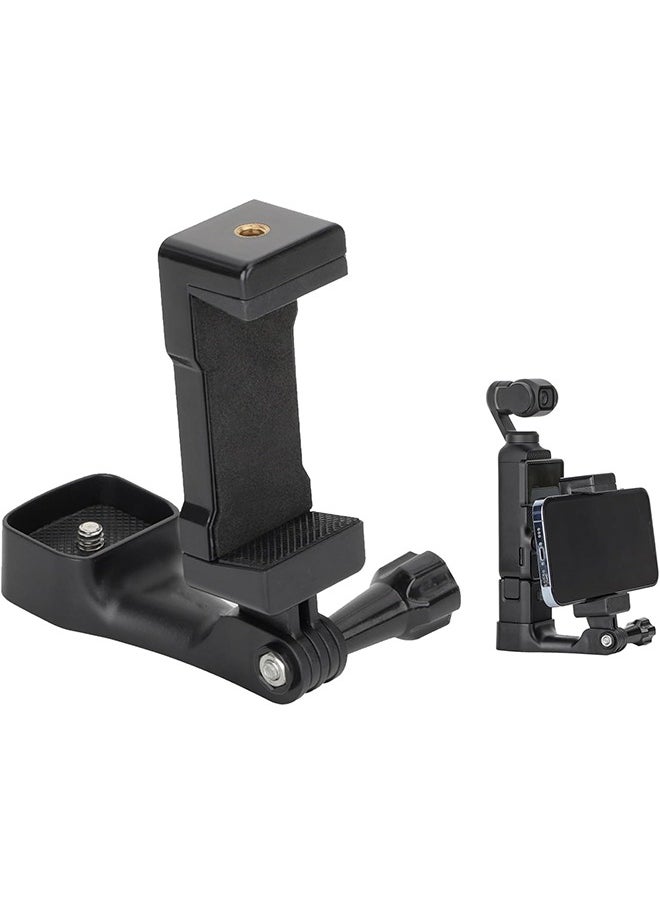 Sunnylife Camera Phone Holder Mount for DJI OSMO Pocket 3 Cell Phone Holder Tripod Adapter Phone Clip Clamp Expansion Accessories with 1/4” Screw for OSMO Pocket 3 Accessories  - Image 1