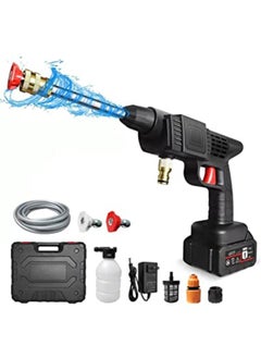 Generic 48V Cordless High Pressure Car Washer, 25000mAh 30Bar, Portable Jet Washing Machine for Cars, Gardens, and More, Nozzles and Water Gun Set Included, Efficient Outdoor Cleaning Solution  - Image 1