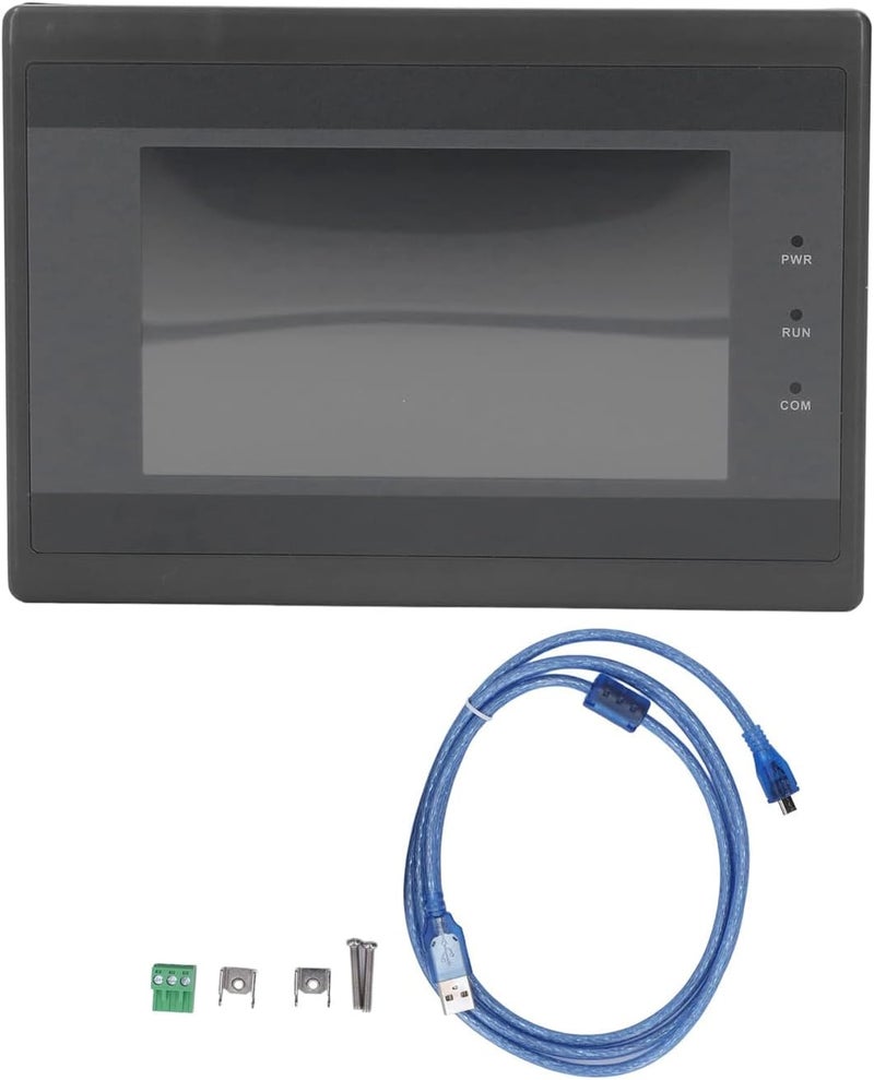 Industrial Control Panel Touch Screen 140x98mm ARM9 Chipset 20000H LED Backlight RS232/485/422 Communication Port PLC Communication Touch Display - Image 4