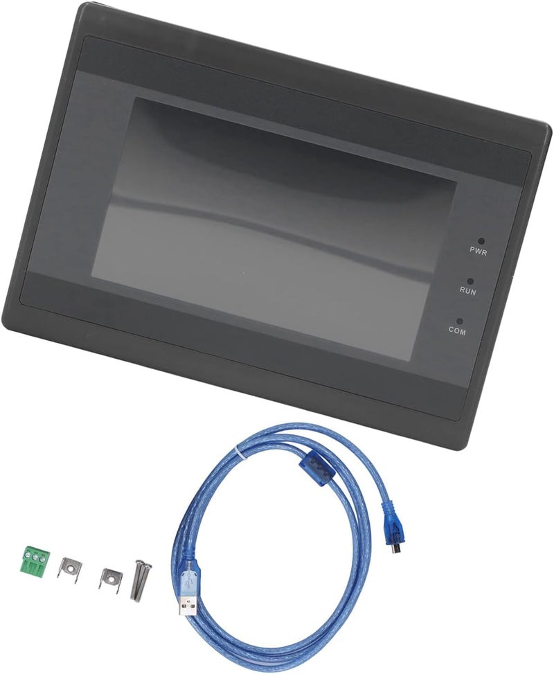 Industrial Control Panel Touch Screen 140x98mm ARM9 Chipset 20000H LED Backlight RS232/485/422 Communication Port PLC Communication Touch Display - Image 1