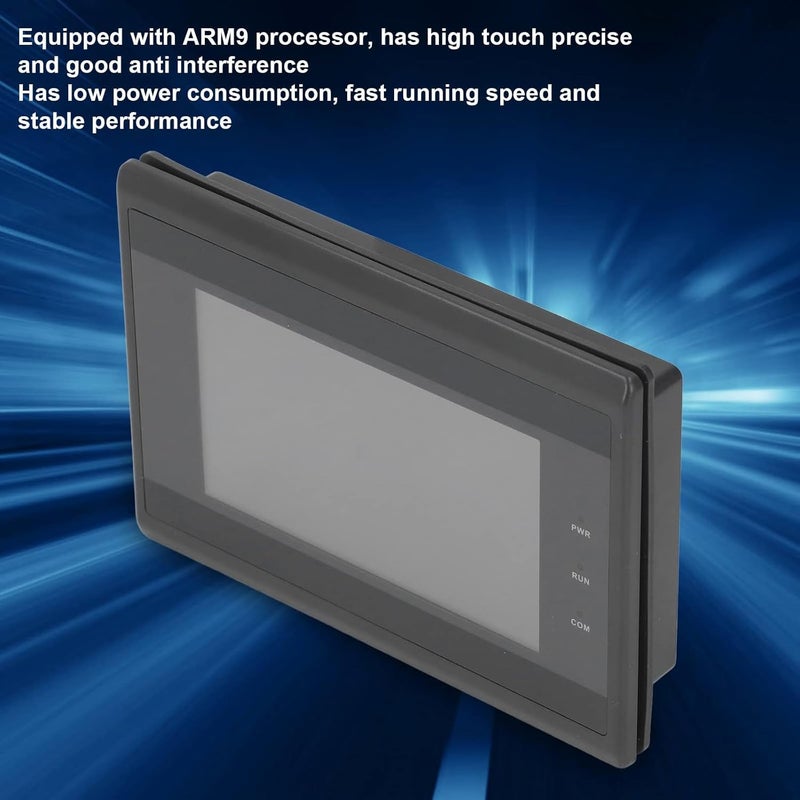 Industrial Control Panel Touch Screen 140x98mm ARM9 Chipset 20000H LED Backlight RS232/485/422 Communication Port PLC Communication Touch Display - Image 5