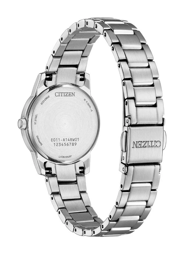 CITIZEN  Women's Stainless Steel Analog Watch EW2318-73E - 27.5 mm for Women | Best Price UAE