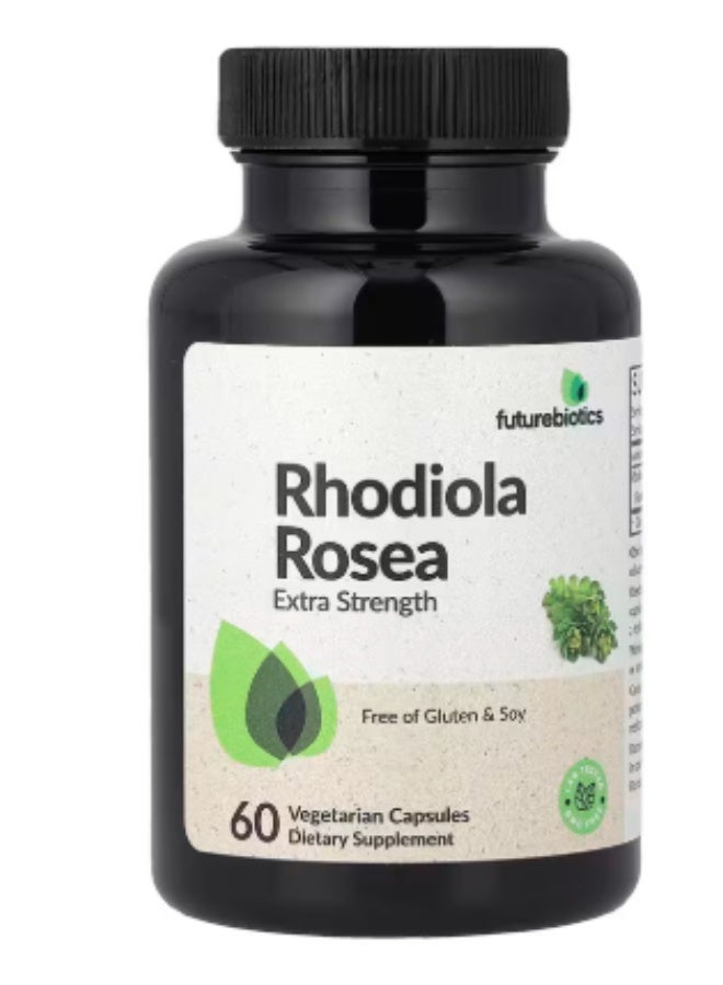 Futurebiotics, Rhodiola Rosea, 60 Vegetarian Capsules (250 mg per Capsule) - Image 1