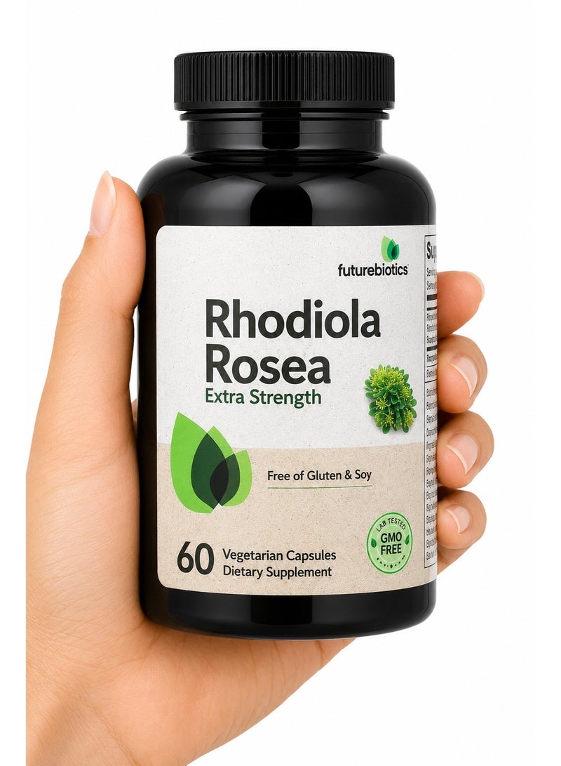 Futurebiotics, Rhodiola Rosea, 60 Vegetarian Capsules (250 mg per Capsule) - Image 2