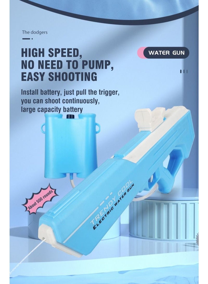 Electric Water Gun Glock Automatic Water Guns Large Capacity Squirt Water Pistol Blaster for Adults Kids Swimming Pool Beach Toy