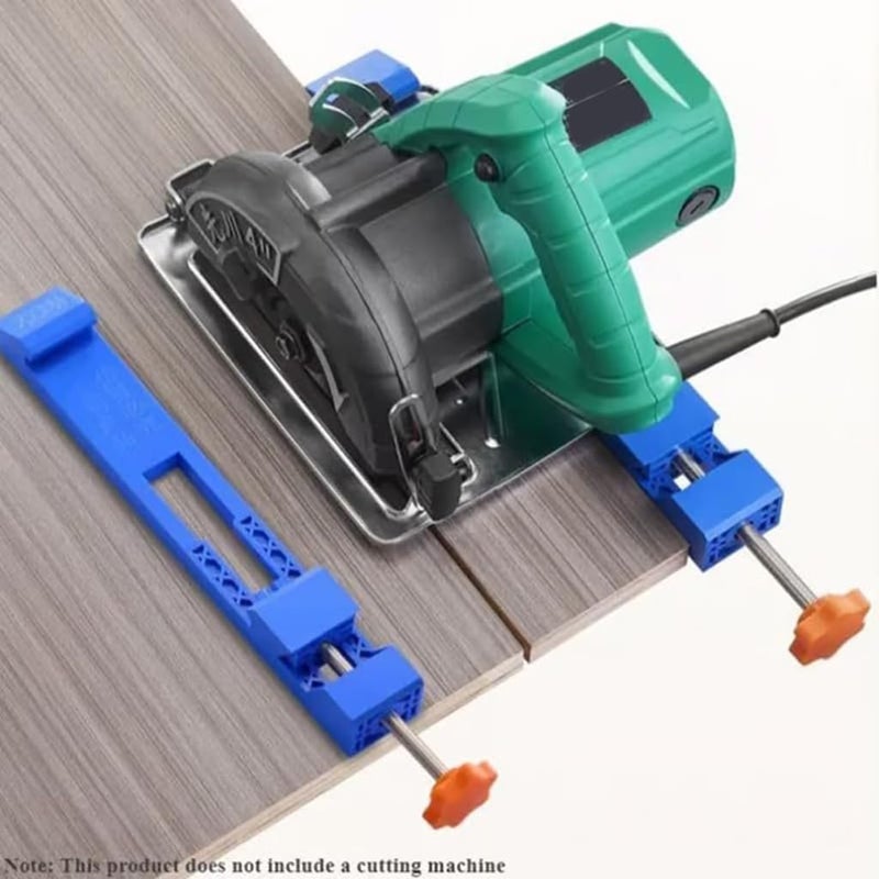 Adjustable Cutting Guide Rail For Circular Saw Woodworking Quick Positioning 600mm - Image 5