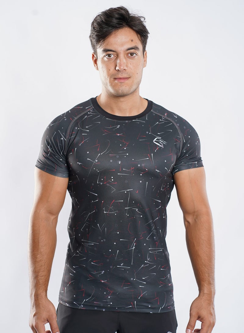 Gorilla - Dark Matter Compression T-shirt - Image 1