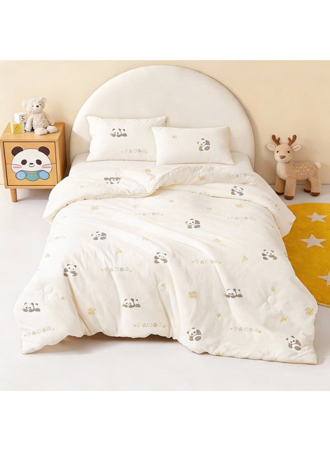 Muji A-class 100% Cotton Quilt All-cotton Double-sided Cotton Comforter Home Double Autumn Winter Quilt 200x230cm 8 Jin