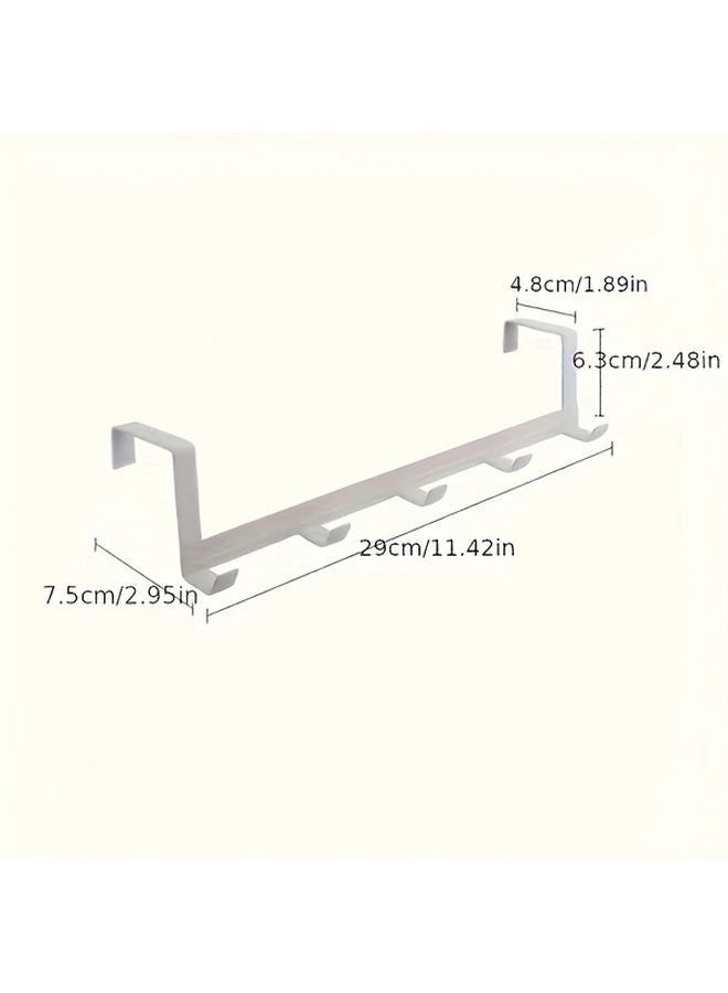 Modern Over The Door Hook Rack Wall Mounted Storage For Towels Clothes Coats Simple And Modern - Image 4