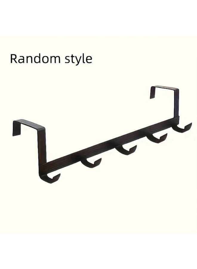 Modern Over The Door Hook Rack Wall Mounted Storage For Towels Clothes Coats Simple And Modern - Image 1