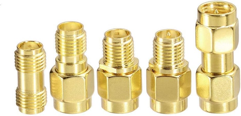 Superbat SMA Male to SMA Female Coaxial Coax Cable 20inches 50cm+ 5pcs RF Coax Adapter Kit for WiFi/Ham Radio/GPS/3G 4G LTE Antenna, LNA rtl sdr etc. - Image 2