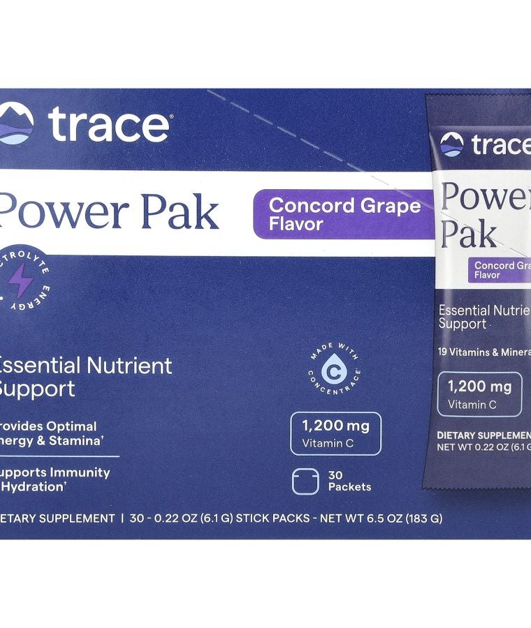 Power Pak Concord Grape 30 Stick Packs 0.22 oz (6.1 g) Each