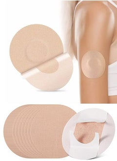 20 Pieces Waterproof Sensor Covers for Freestyle Libre 1/2/3 Sweatproof CGM Sensors Adhesive Patches