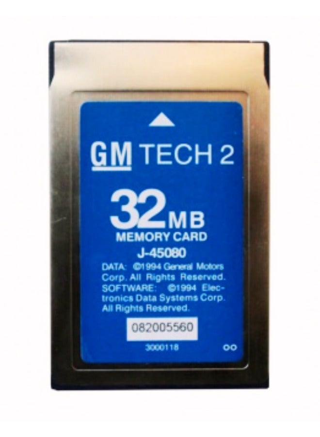 Generic Tech2 software update card 32Mb Card For Gm Tech2 Obd Scanner for Opel Gm Saab Isuzu Suzuki Holden gm tech2 32mb card gm Tech 2 Card - Image 1