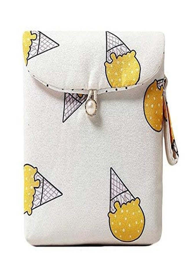 CLICKSWIFT Travel Pouches for Women || Sanitary Napkins Bag for Cosmetic, Coin Pouches for Women (Assorted Color, 1 Pcs) - Image 1