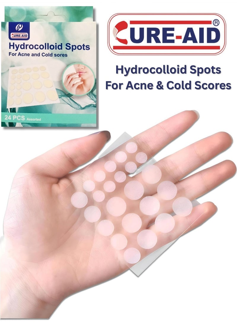 كيور إيد بلاستر لتغطية حبوب الشباب شفاف 24 قطعة - Image 3