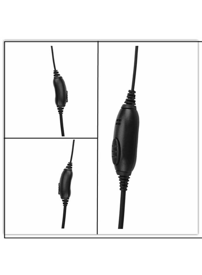 JEUYOEDE CLS1110 D Shape Earpiece Surveillance Headset with Mic Compatible with Motorola Two Way Radio RMM2050 XU2600 CLS1410 CP200 GP300 PR400 - Image 5