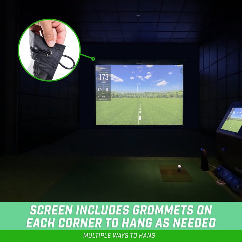 GoSports شاشة تأثير محاكي الجولف من GoSports - اختر الحجم - Image 3