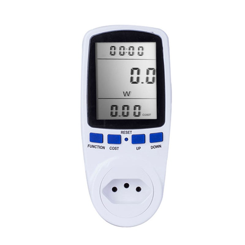 Digital LCD Energy Meter Wattmeter Monitoring Device Wattage Electricity Kwh Power Measuring Analyzer - Image 1