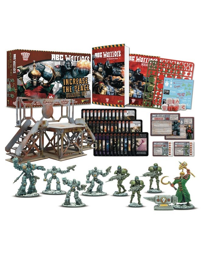 Warlord Games ABC Warriors Increase The Peace Starter Game Table Top Wargaming Plastic Model Kit 622410001 - Image 2
