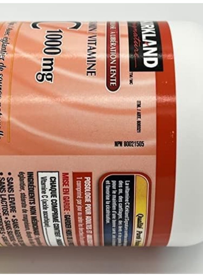 Kirkland Signature Kirkland Signature Vitamin C, 1000mg, 500 Tabs  - Image 3