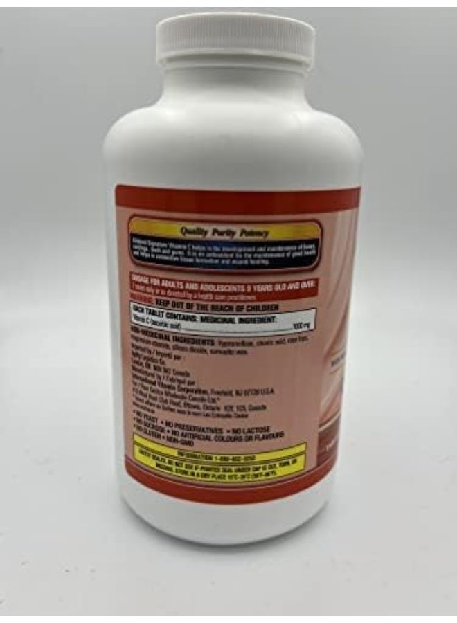 Kirkland Signature Kirkland Signature Vitamin C, 1000mg, 500 Tabs  - Image 5