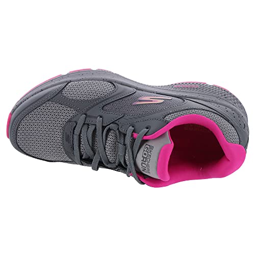 Skechers GO Run CONSISTENT - Vivid Horizon, Gray/Pink, 7 - Image 2