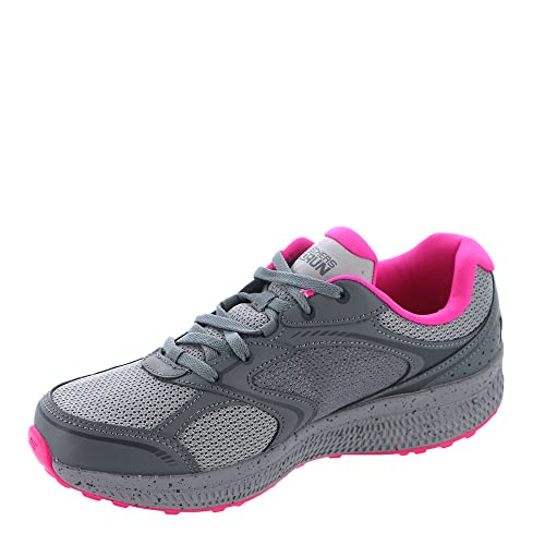 Skechers GO Run CONSISTENT - Vivid Horizon, Gray/Pink, 7 - Image 4