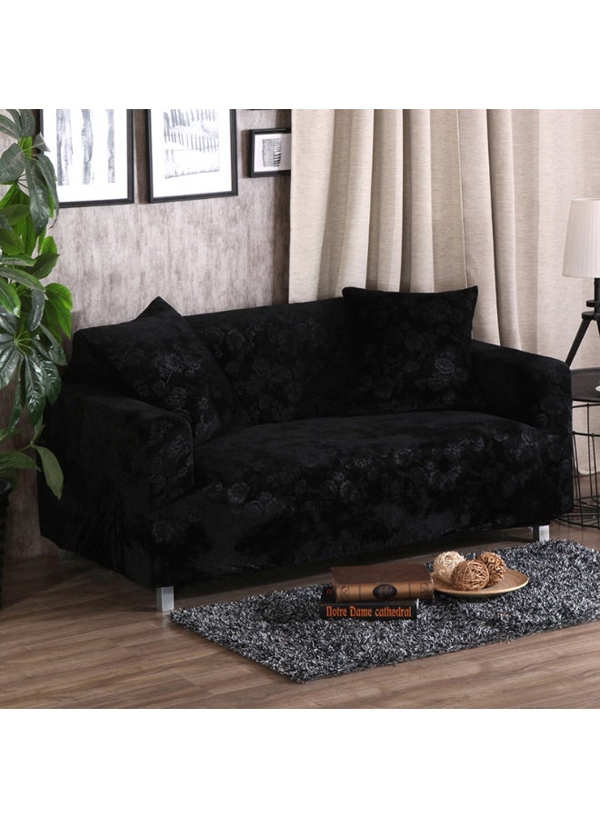 KUYING New All Inclusive Elastic Baby Plush Sofa Cover 