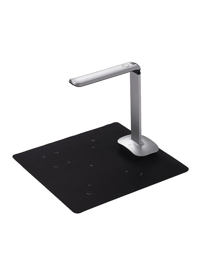 F50 Foldable HD High Speed USB Book Image Document Camera Scanner 15 Mega-Pixels A3 & A4 Scanning Size with LED Light AI Technology USB Foot Pedal for Classroom Office Library Bank for Windows