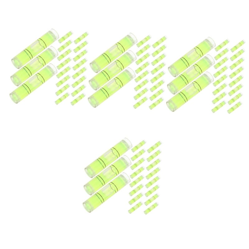 4x1cm High Precision Horizontal Bubble Level Tool 400pcs for Accurate Measurement and Picture Framing - Image 2