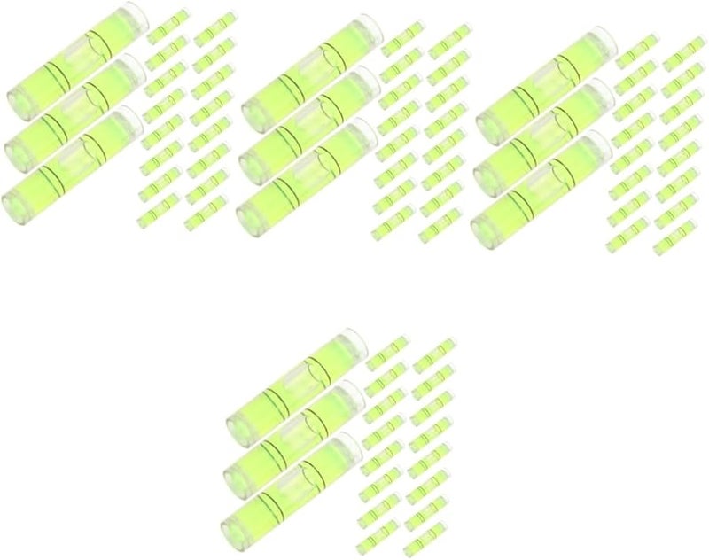 4x1cm High Precision Horizontal Bubble Level Tool 400pcs for Accurate Measurement and Picture Framing - Image 1