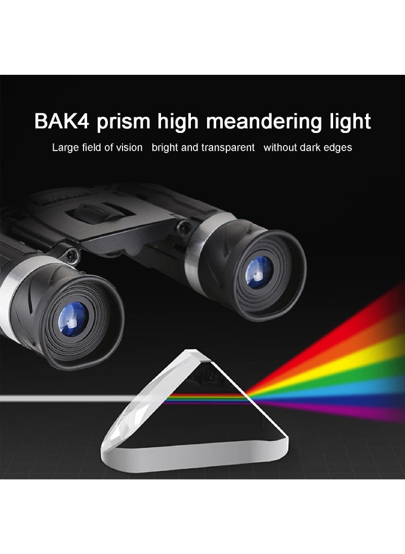 Generic HD Zoom Portable 900x25 Zoom Binoculars High Definition Low-Light Night Vision Travel Folding Telescope Travel Folding Telescope Bag For Watching Travel Viewing  - Image 5