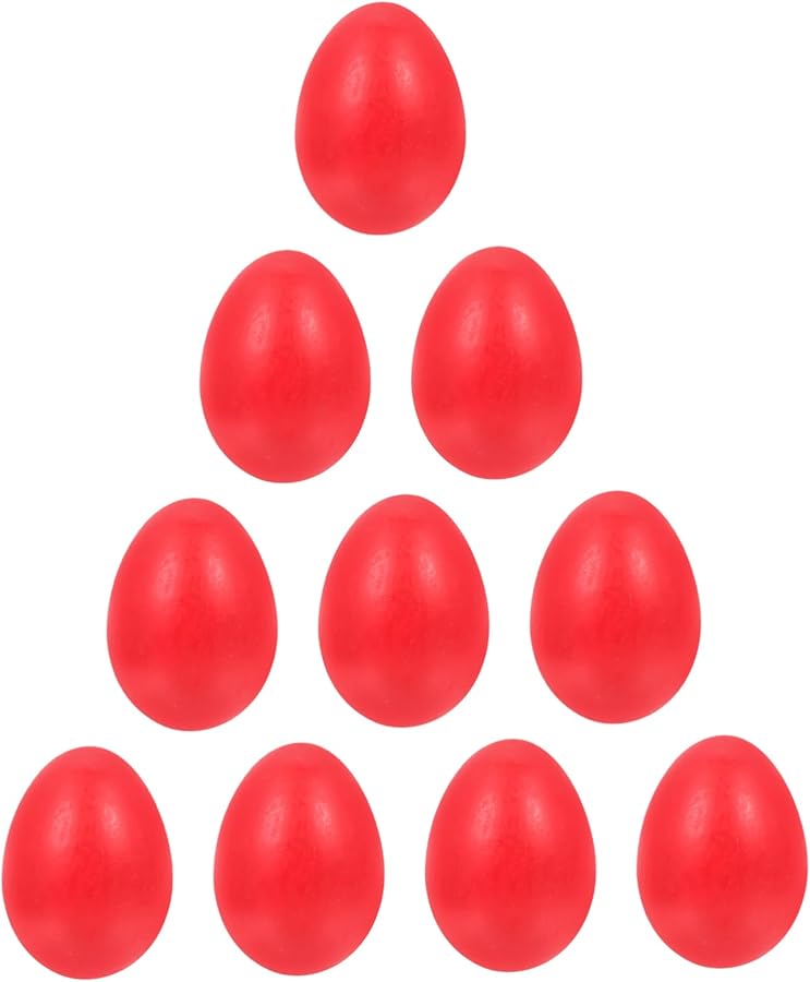 10 Wooden Easter Egg Decorations For DIY Crafts And Party Decor - Image 1