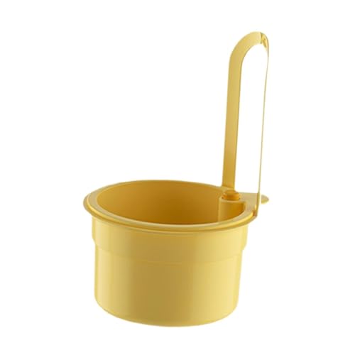 SECRET DESIRE Kitchen Sink Drain Strainer Basket Food Catcher Corner Hanging Sink Strainer Yellow - Image 3