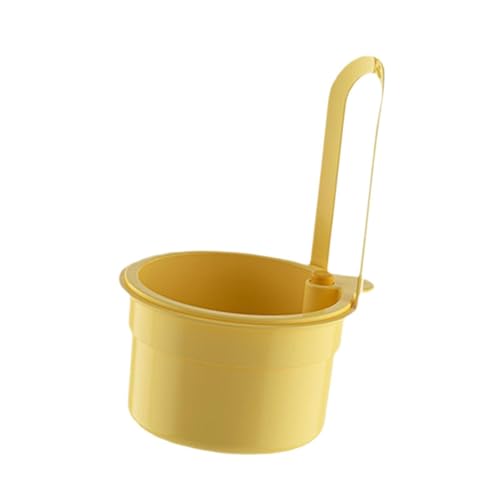 SECRET DESIRE Kitchen Sink Drain Strainer Basket Food Catcher Corner Hanging Sink Strainer Yellow - Image 5