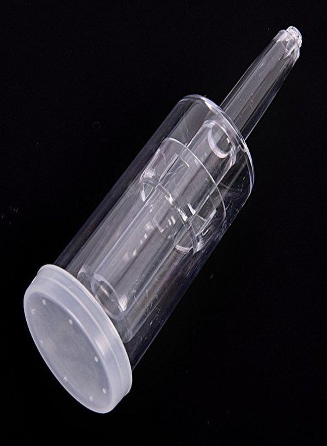 قفل هواء بسيط من قطعتين لصنع البيرة والنبيذ، مزود بغطاء وسدادة مطاطية رقم 6. - Image 5