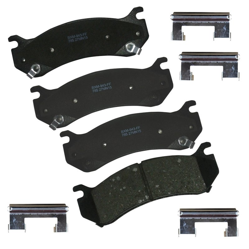 Bendix Premium SBM785 Brake Pads for Escalade ESV,EXT,Astro,Avalanche 1500,2500,C2500,Express,Silverado,1500,Classic,HD,2500,3500,Sonora,Suburban,Tahoe,GMC Safari,Savana,Yukon,XL,Hummer H2 - Image 3