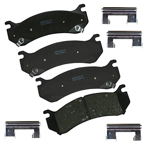 Bendix Premium SBM785 Brake Pads for Escalade ESV,EXT,Astro,Avalanche 1500,2500,C2500,Express,Silverado,1500,Classic,HD,2500,3500,Sonora,Suburban,Tahoe,GMC Safari,Savana,Yukon,XL,Hummer H2 - Image 1