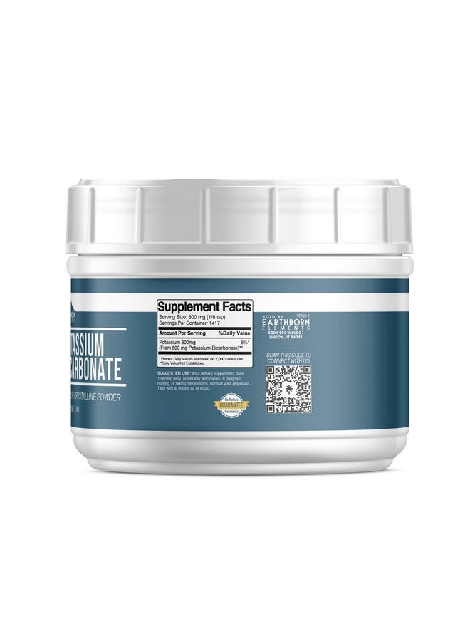 إيرثبورن إيليمنتس بيكربونات البوتاسيوم من Earthborn Elements (2.5 رطل)، عبوة خالية من الفوضى، نقية وغير مخففة - Image 2