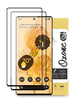 [2 Per Pack] Screen Protector for Google Pixel 6 Pro, Shock Proof Anti-Scratch Tempered Glass 9H Hardness Full HD Coverage Scratch Resistant Touch Sensitive Screen Guard - pzsku/Z8C946A940ED62AB57005Z/45/_/1738595905/8fcca854-5052-437a-8d75-f4c4102c5eaf